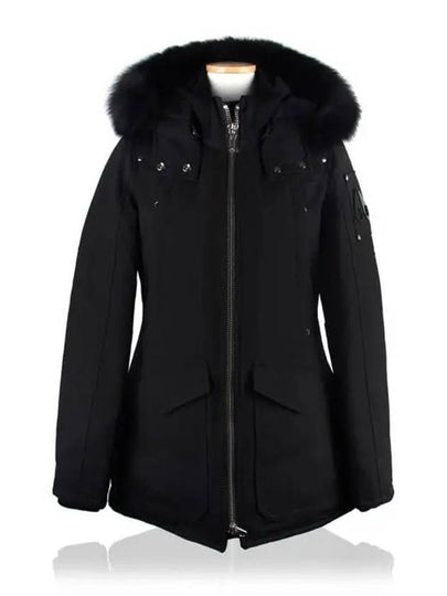 Women's Fire River Parka Black - MOOSE KNUCKLES - BALAAN 2