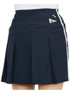 Women's Golf Moment Pleated Skirt Navy - HORN GARMENT - BALAAN 11