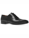 Men's Rain Toe Oxford Black - SALVATORE FERRAGAMO - BALAAN 4