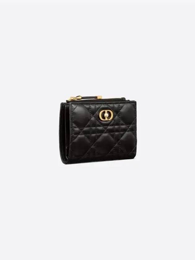 Jolie Dahlia Half Wallet Black - DIOR - BALAAN 3