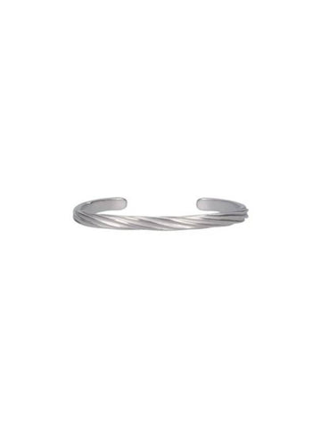 Timeless Cuff Bracelet Silver - MAISON MARGIELA - BALAAN 1