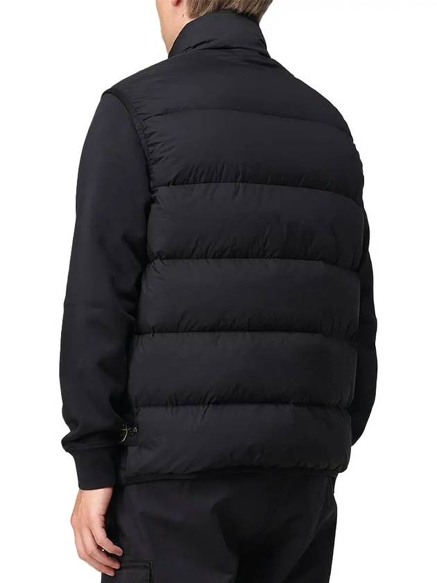 Seamless Tunnel Nylon Down Vest Black - STONE ISLAND - BALAAN 3