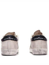 Star Patch Lace-Up Low Top Sneakers Ivory - GOLDEN GOOSE - BALAAN 9