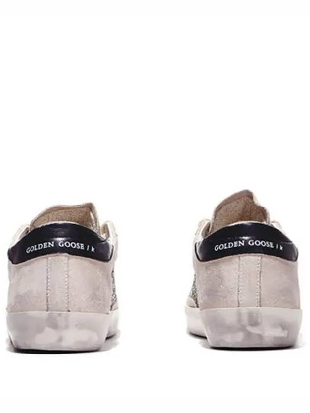 Star Patch Lace-Up Low Top Sneakers Ivory - GOLDEN GOOSE - BALAAN 9