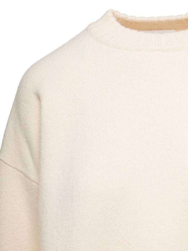 Sweater J02GP0151J14506 109 Ivory - JIL SANDER - BALAAN 4