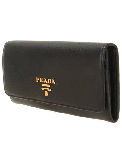 Vitello leather flap long wallet 1MH132 2E3A F0002 - PRADA - BALAAN 2