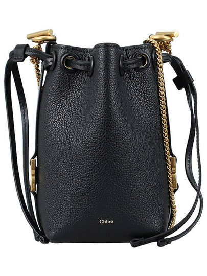 Marcie Micro Bucket Bag Black - CHLOE - BALAAN 2