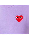 Mini Red Waffen Short Sleeve TShirt ATT31305149 - COMME DES GARCONS - BALAAN 3