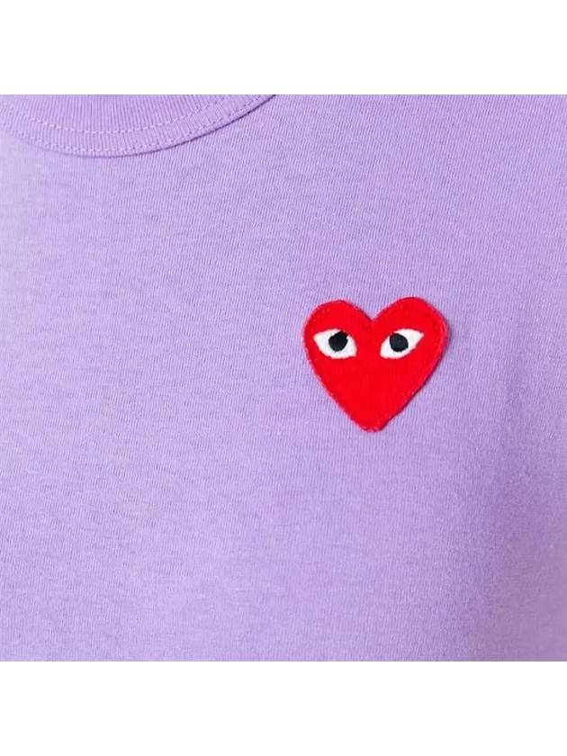 Mini Red Waffen Short Sleeve TShirt ATT31305149 - COMME DES GARCONS - BALAAN 3