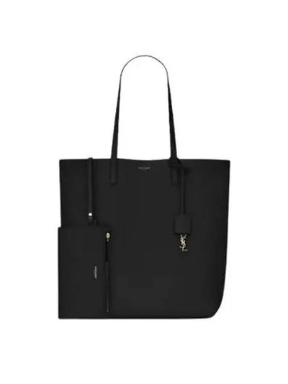 North South Shopping Tote Bag Black - SAINT LAURENT - BALAAN 2