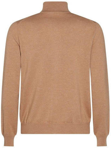 Malo Beige Wool Knitwear - MALO - BALAAN 1