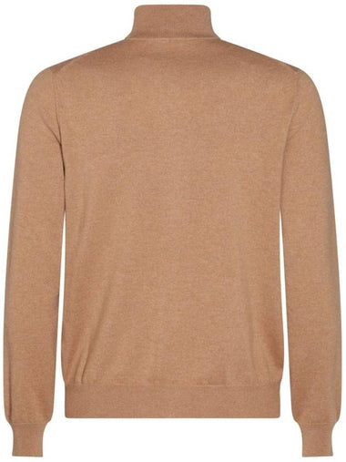 Malo Beige Wool Knitwear - MALO - BALAAN 1