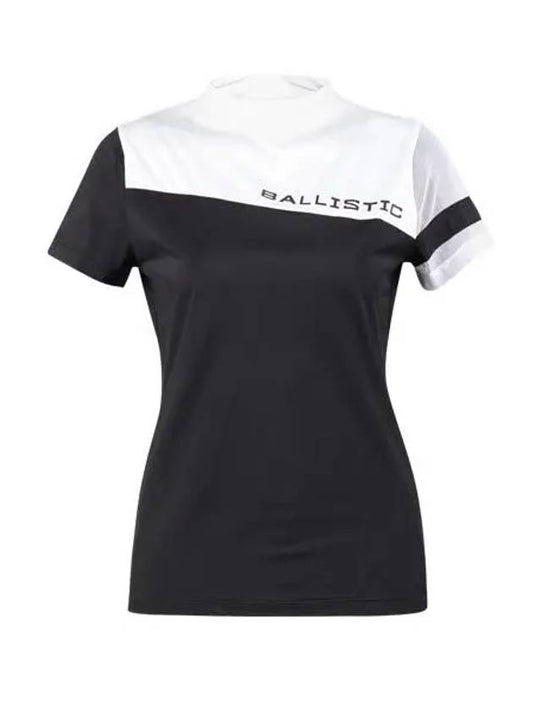 COLOR BLOCK MOCK NECK WOMAN`S T SHIRTBDMWTS58 - BALLISTIC - BALAAN 2