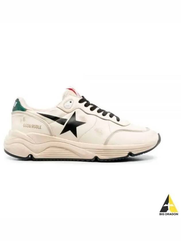 Running Logo Lace-up Sneakers Ivory - GOLDEN GOOSE - BALAAN 2