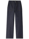 Women's Seaside Jeans Navy - A.P.C. - BALAAN 1