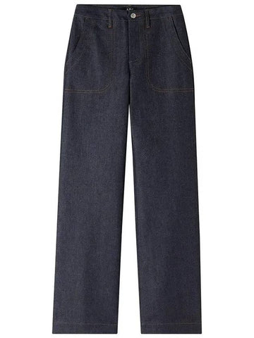 WoMen's Seaside Jeans Navy - A.P.C. - BALAAN 1