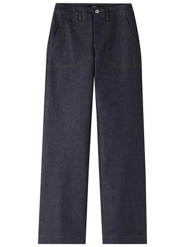 Women's Seaside Jeans Navy - A.P.C. - BALAAN 1