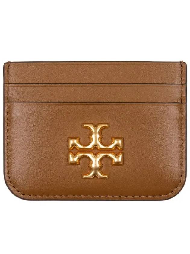 Eleanor Card Wallet Brown - TORY BURCH - BALAAN 2