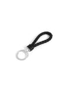 Intrecciato Leather Key Ring Black - BOTTEGA VENETA - BALAAN 5