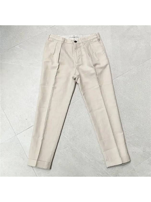 Aspesi Carrot Fit Linen Blend Slim Pants - INCOTEX - BALAAN 1