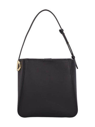 VLOGO SIDE BUCKET BAG IN NAPPA CALFSKIN - VALENTINO - BALAAN 1