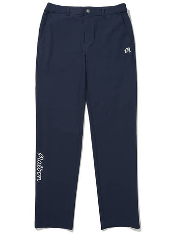 M Player Straight Pants NAVY MAN - MALBON GOLF - BALAAN 1