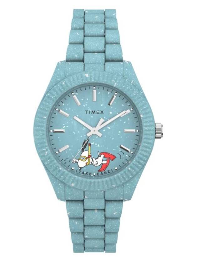 Timex Legacy Ocean X Peanuts Quartz Blue Dial Ladies Watch TW2V53200 - TIMEX - BALAAN 1