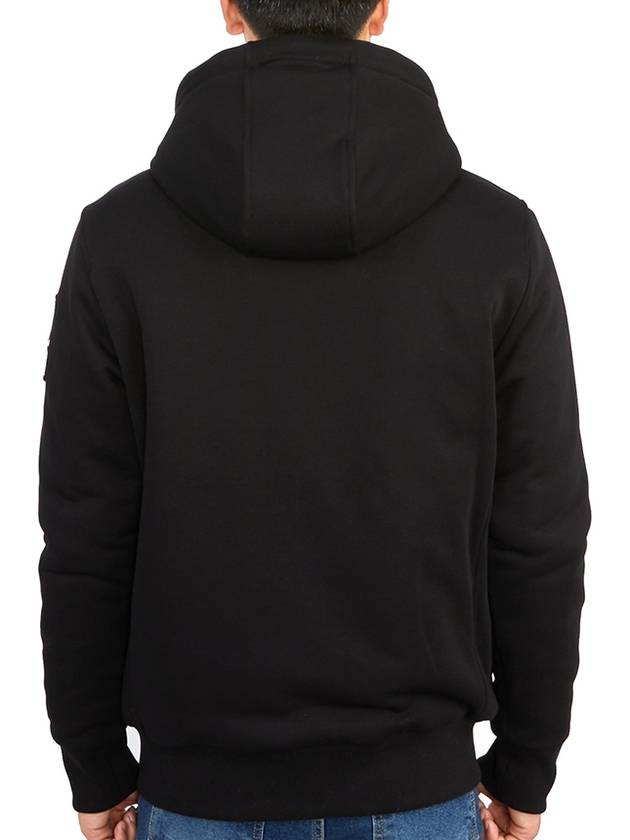 Classic Bunny Zip Up Hoodie White Lining Black - MOOSE KNUCKLES - BALAAN 6