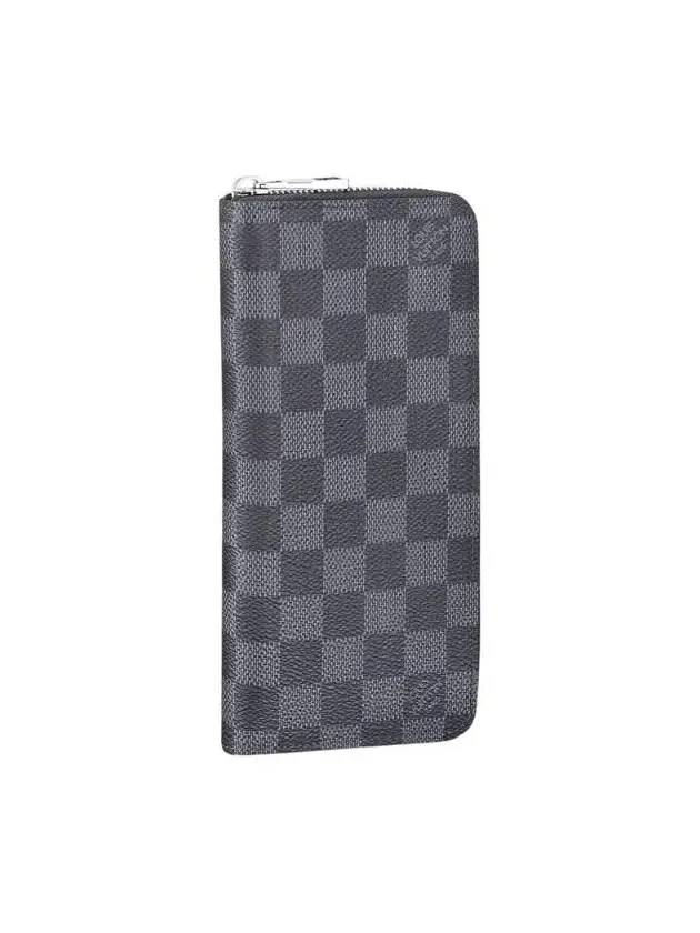 Men's Zippy Vertical Damier Long Wallet Graphite - LOUIS VUITTON - BALAAN 1