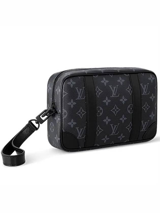 Pochette Kasai Monogram Eclipse Pouch Bag Black - LOUIS VUITTON - BALAAN 3