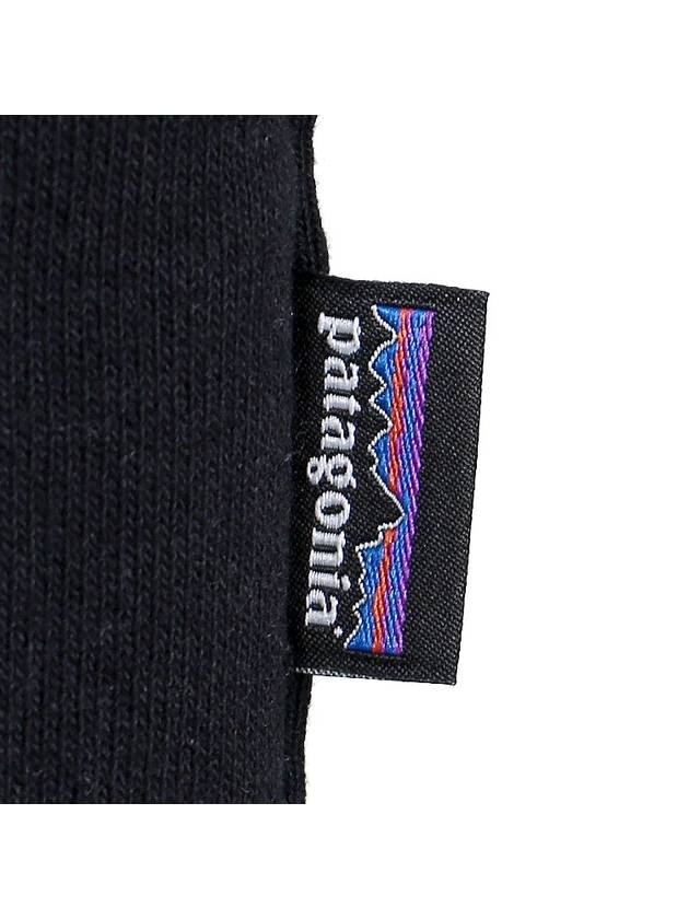 P 6 Logo Uprisal Hoodie Black - PATAGONIA - BALAAN 8