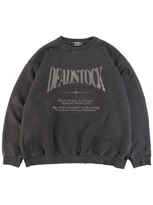 Men's Deadstock Sweatshirt Pigmented Black - APEX DESIGN - BALAAN 2