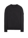 Waffen Patch Ghost Piece Cotton Sweatshirt Black - STONE ISLAND - BALAAN 2