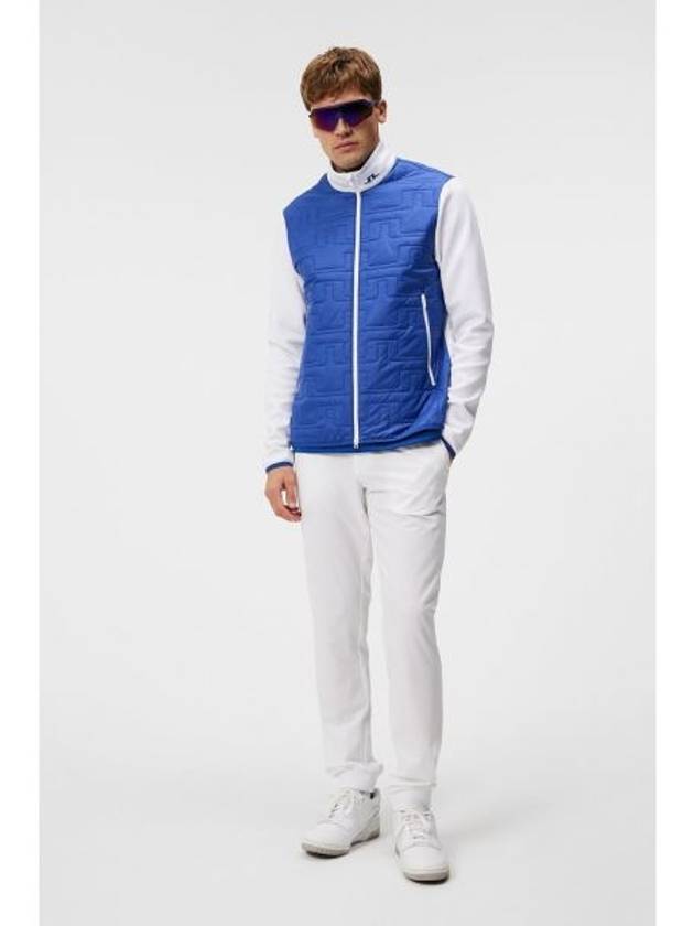 JLINDEBERG Stephano Hybrid Jacket Jumper Blue - J.LINDEBERG - BALAAN 1