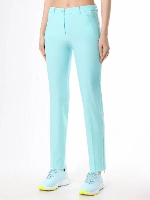 Pia Mid-Rise Crop Pants Aruba Blue - J.LINDEBERG - BALAAN 3