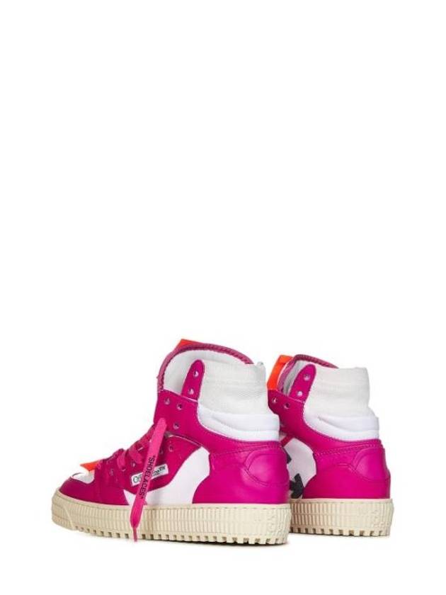 Off-Court 3.0 High Top Sneakers White Fuchsia - OFF WHITE - BALAAN 4