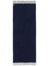 12th Anniversary CANADA NEW Wool Muffler Navy 271176 885 - ACNE STUDIOS - BALAAN 3