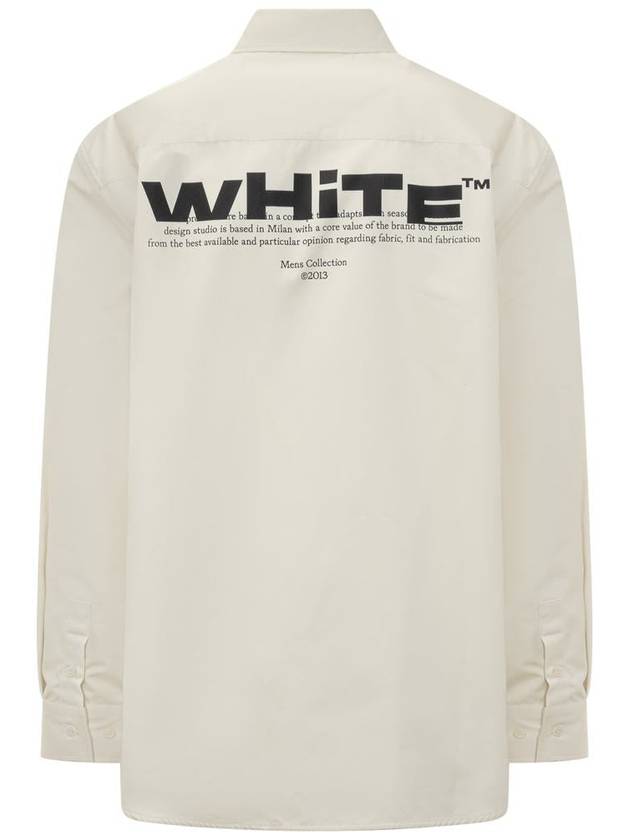 Off-White Shared Oversize Shirt - OFF WHITE - BALAAN 2