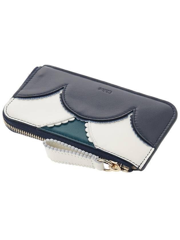 Linda Card Wallet Navy - CHLOE - BALAAN 5