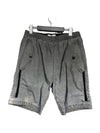 Plated Reflective Dust Colour Bermuda Shorts Grey - STONE ISLAND - BALAAN 2