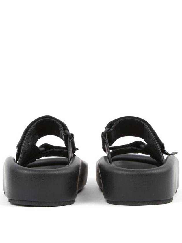 Webbing Slip-on Platform Sandals Black - MAISON MARGIELA - BALAAN 6