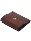 Paisley Print Card Wallet Brown - ETRO - BALAAN 5