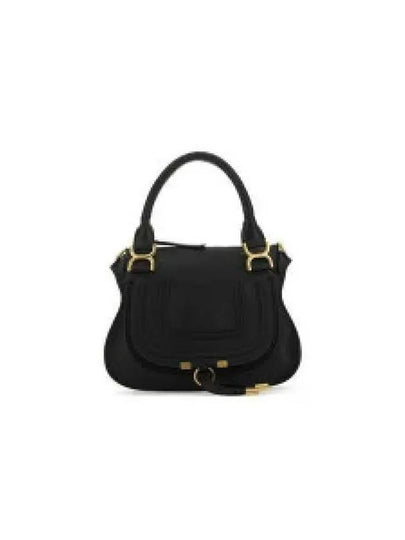 Marcie Small Double Carry Tote Bag Black - CHLOE - BALAAN 2