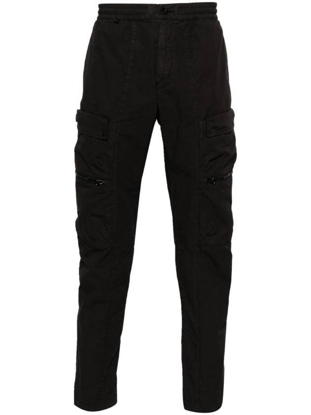 Micro Reps Cargo Track Pants Black - CP COMPANY - BALAAN 1