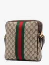 Men's Ophidia GG Small Messenger Bag Beige Ebony - GUCCI - BALAAN 3