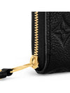 Monogram Empreinte Zipper Coin Purse Black - LOUIS VUITTON - BALAAN 6