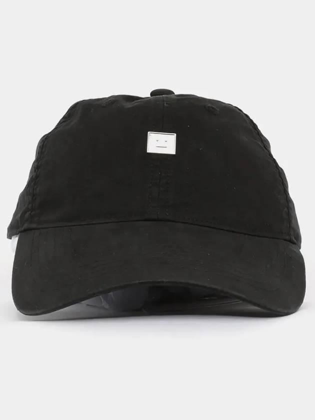 Mini Logo Patch Ball Cap Black - ACNE STUDIOS - BALAAN 4