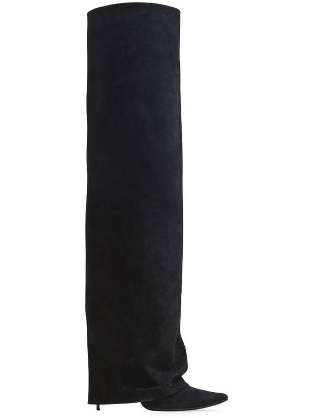 Ariel pointed toe boots 120mm BN1TA897LCTA - BALMAIN - BALAAN 1