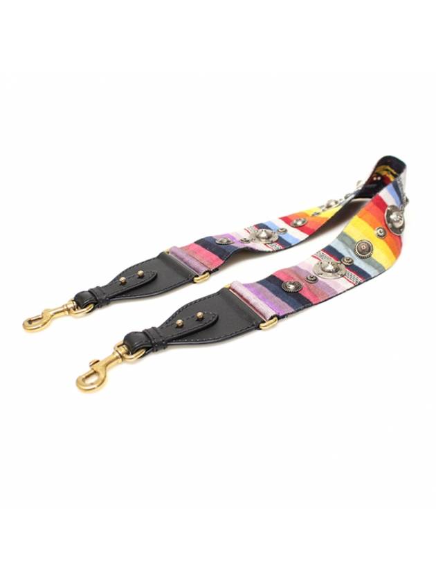 Women s Dior Christian Multicolor Embroidered Medallion Bohemian Rainbow Shoulder Strap gt Gangbuk used luxury goods - DIOR - BALAAN 1