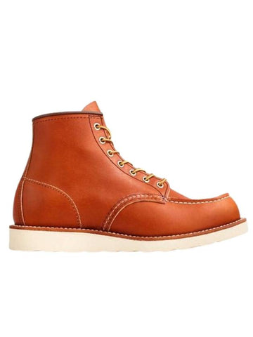 Classic Moc 6 Inch Worker Boots Brown - RED WING - BALAAN 1